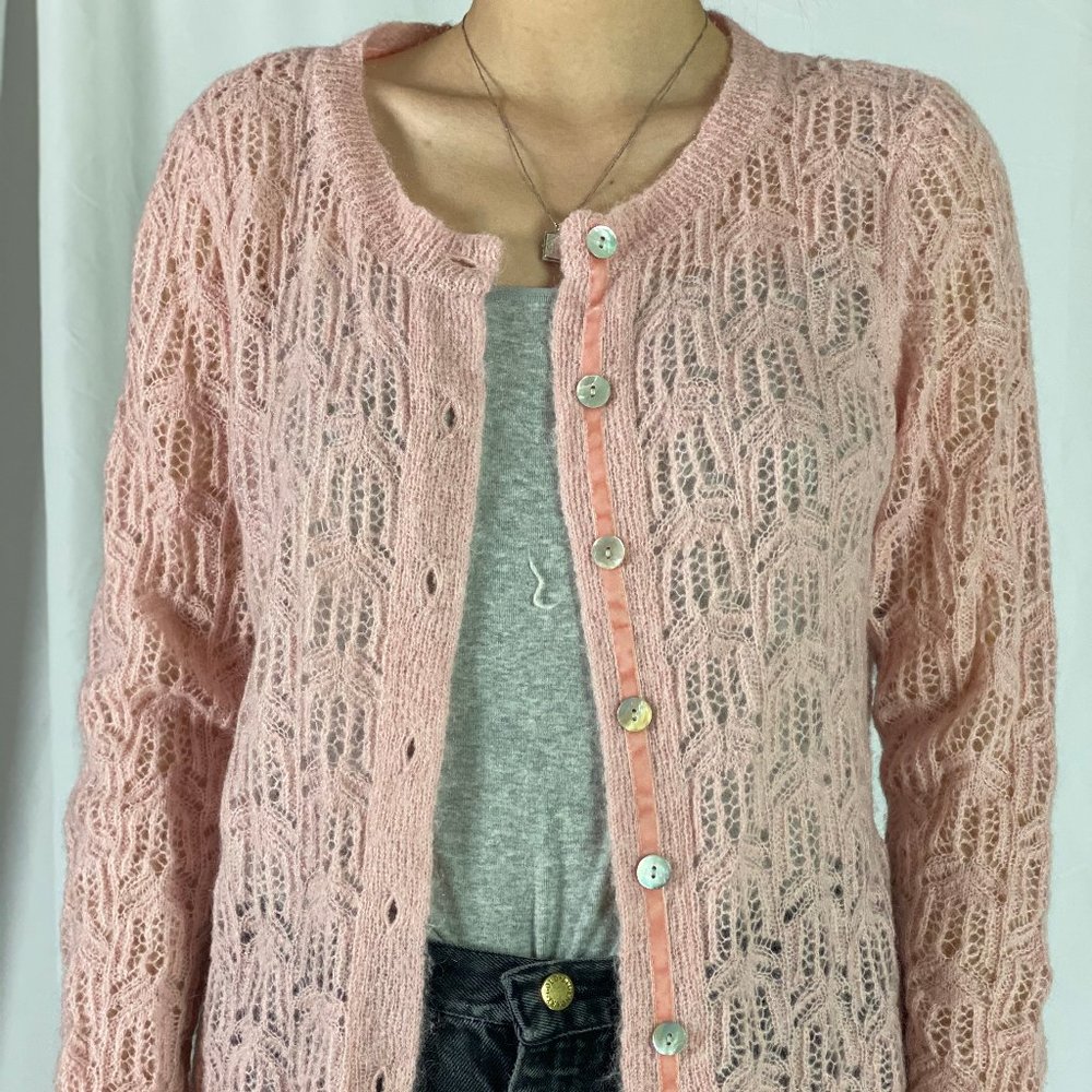 Pink Cardigan